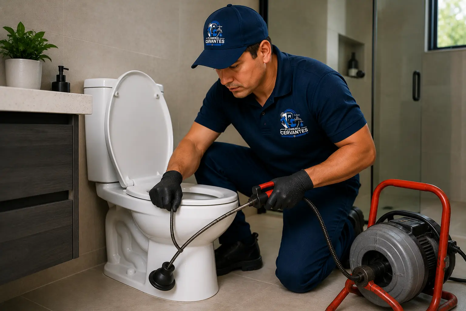 Servicio de destape de drenajes en CDMX
