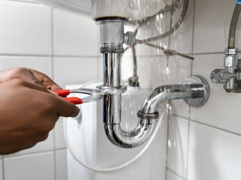 Reparación de fugas de agua
